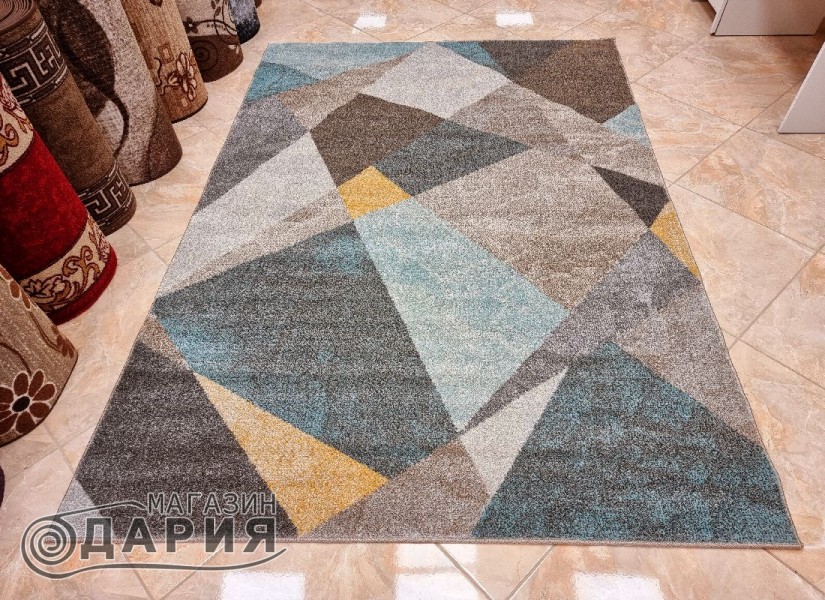Тъкан килим MAGNOLIA 984 cream/blue